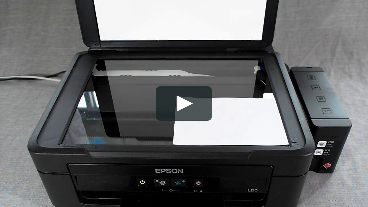 epson l210 scanner not working